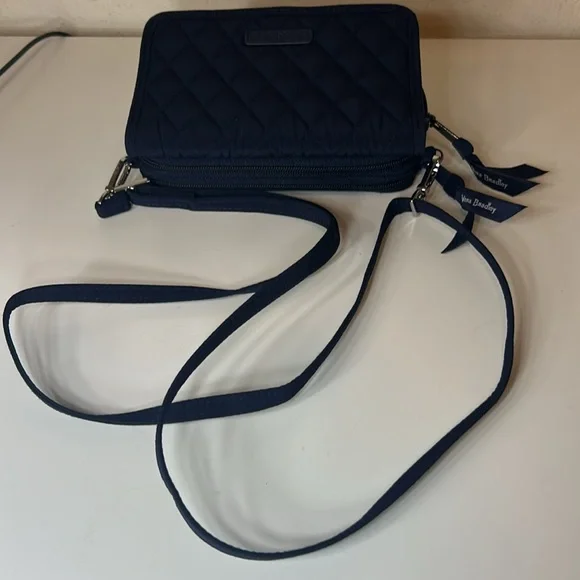 Vera Bradley Navy Cosmetic Bag - Picture 5 of 5